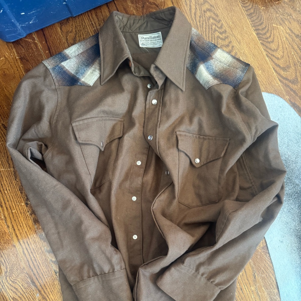 Vintage Pendleton Pearl snap shirt